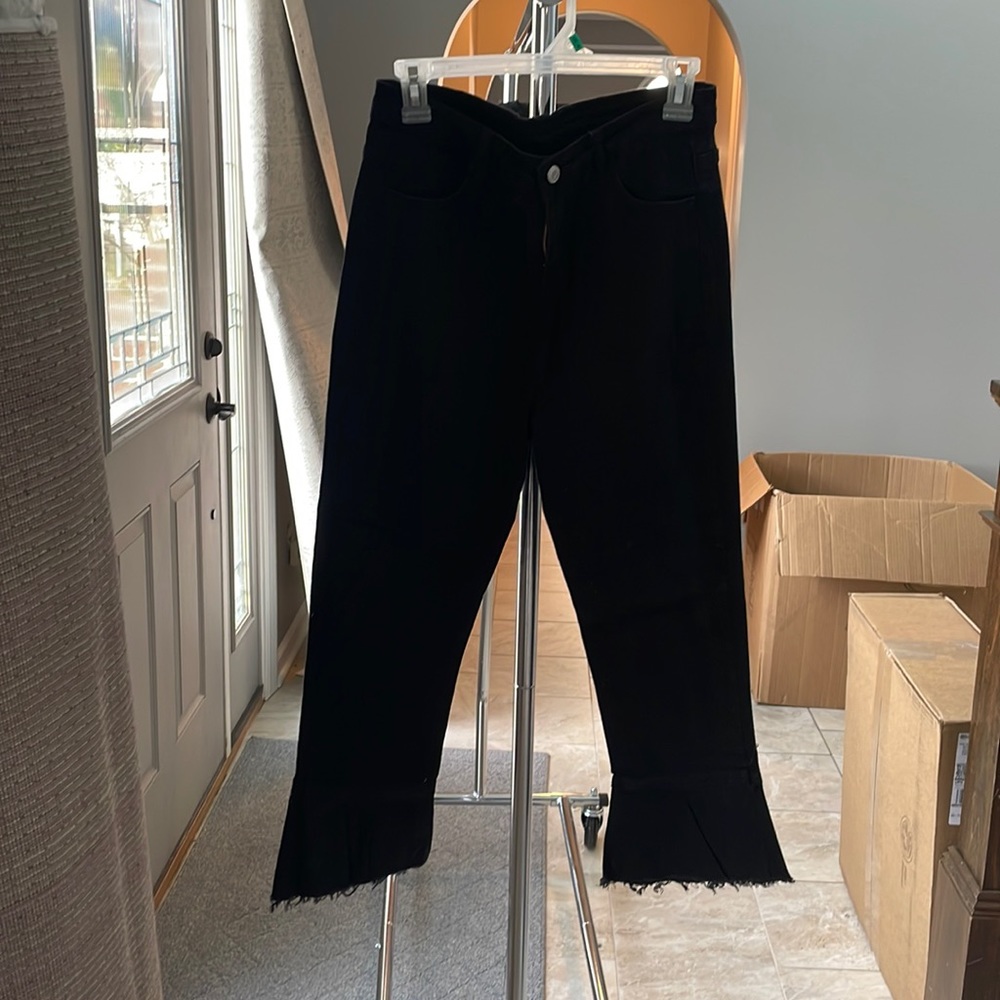 Shein Black flare jeans